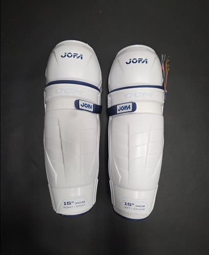 Brand New Senior CCM Jofa 15" Shin Pads