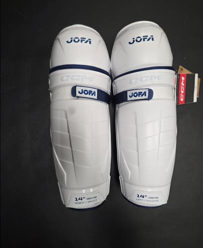 Brand New Senior CCM Jofa 14" Shin Pads