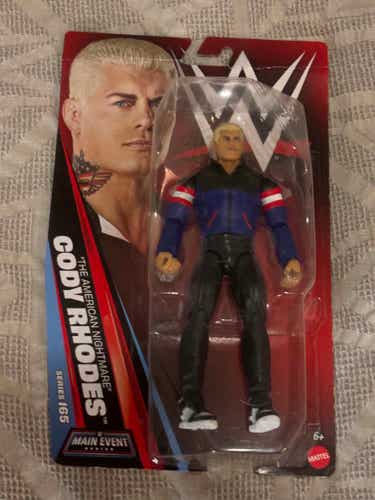 Cody Rhodes WWE Main Event Series 165 Action Figure New