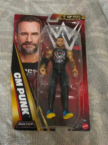 CM Punk WWE Main Event Series Top Picks Action Figure New