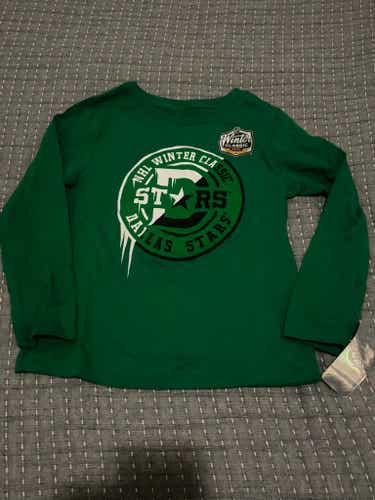 Dallas Stars NHL 2020 Winter Classic Long Sleeve Shirt, Size Youth Medium (5/6)