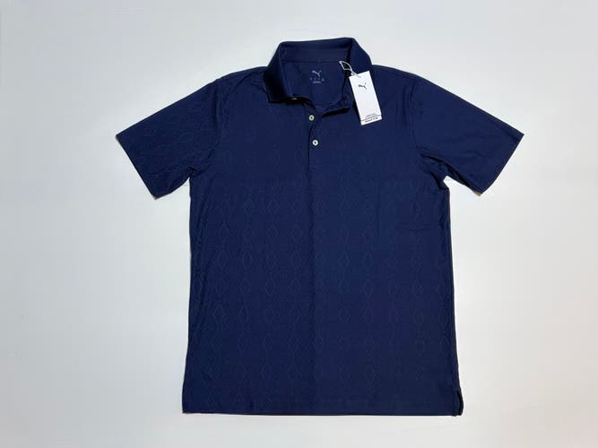 Blue Medium Men's Puma Shirt (New) Polo MATTR Men’s Doily Golf Polo 632199_02
Deep Navy
