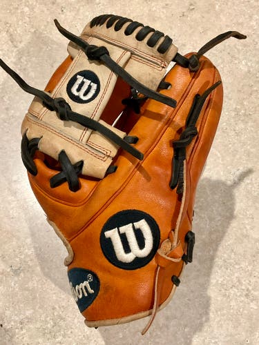 Wilson A2K 1786 RHT Infield Baseball Glove 11.5" (Used)