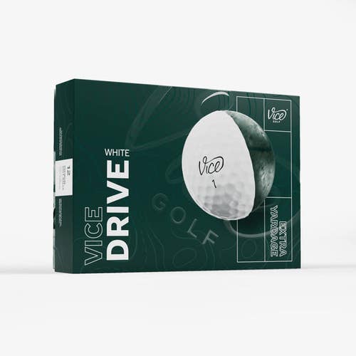 New Vice Drive White DZN Balls 11873-35VDRIVEWHT