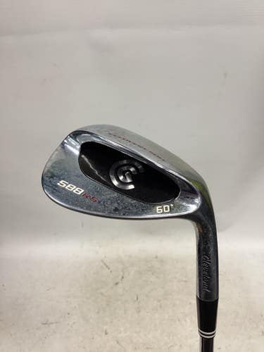 Used Cleveland 588RS Golf Wedge Mens RH 60 Degree 11851-S000052457