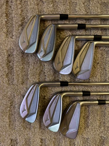 Men's 2019 Mizuno JPX 919 Tour Right Handed Iron Set Extra Stiff Flex (Used)