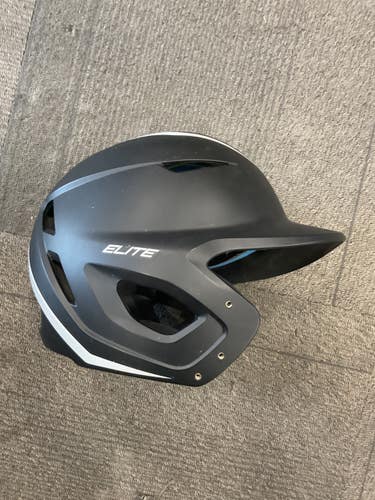 Used Easton ELITE BATTING HELMET Batting Helmet No Mask Black S/M 11614-S000244311