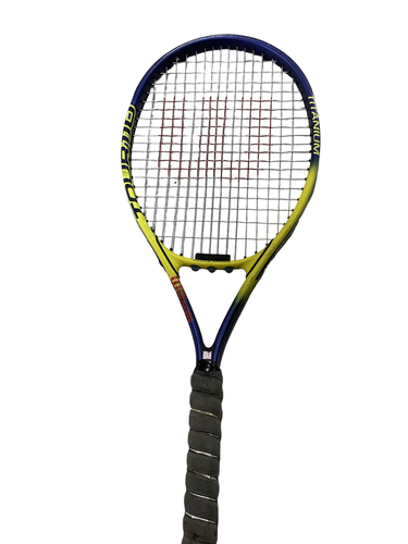 Used Wilson TOUR 110 Adult Tennis Racquet Yellow 4 3/8" 11613-S000190172