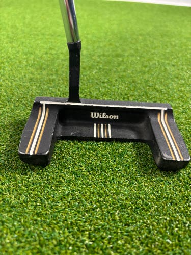 Vintage Wilson TPA I Putter 36” RH Heel Shaft Mallet Black Golf Club