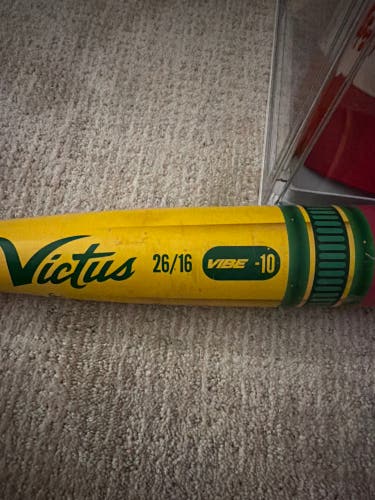 2025 Victus Vibe Alloy USSSA Certified Bat (-10) 16 oz 26" (Used)