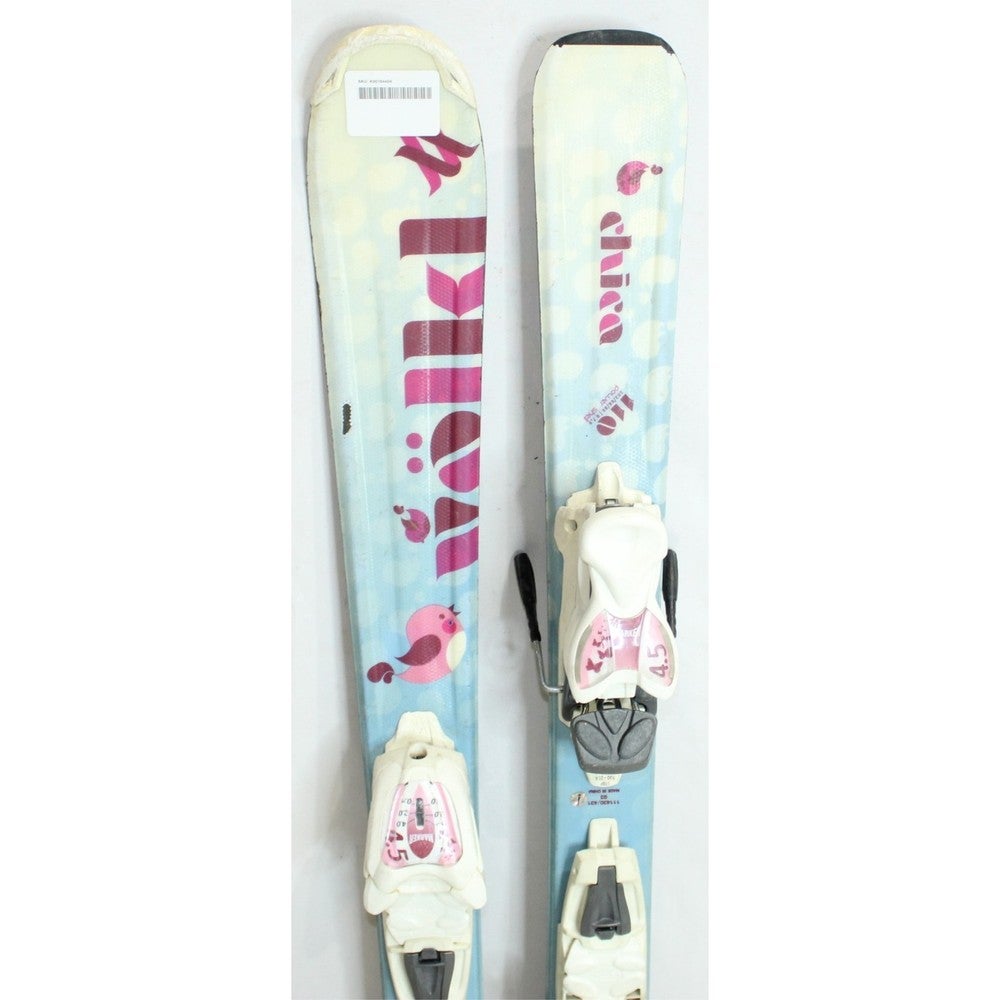 Volkl Chica Kids Skis with Bindings - 110 cm Used | SidelineSwap
