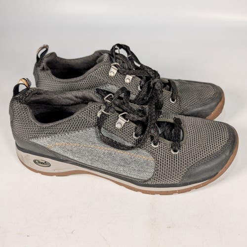 Chaco Kanarra Mens Grey Mesh Low Top Hiking Shoes Sneakers J105848 Size 9