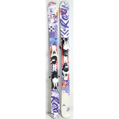 Roxy Bella Junior Skis with Bindings - 140 cm Used