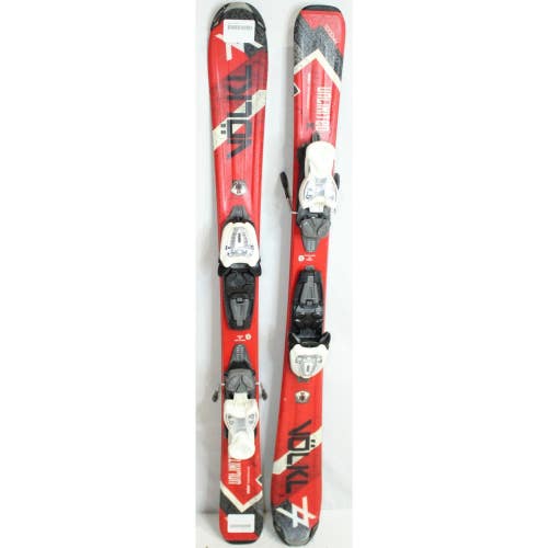 Volkl Unlimited AC Kids Skis with Bindings - 100 cm Used