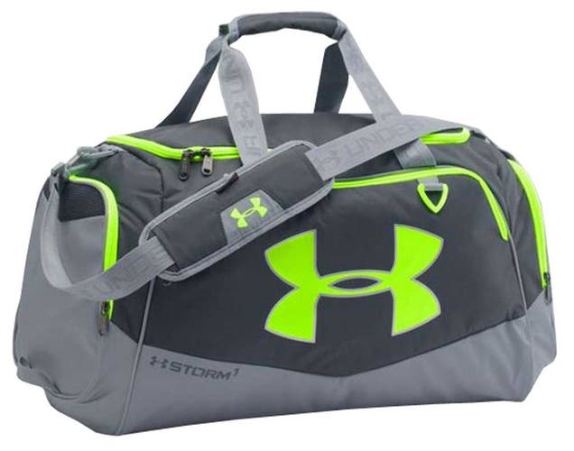 Under Armour Storm Duffel Bag Equipment Bag grey green size M