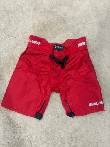 Red Large Bauer Supreme TotalOne NXG Pant Shell (Used)