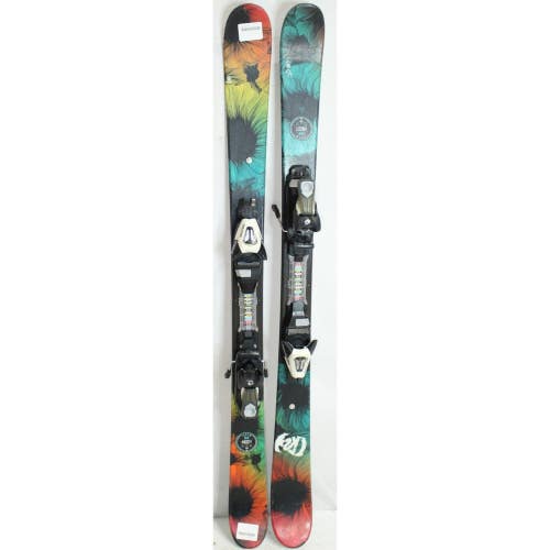 K2 Missy Twin Tip Kids Skis with Bindings - 129 cm Used