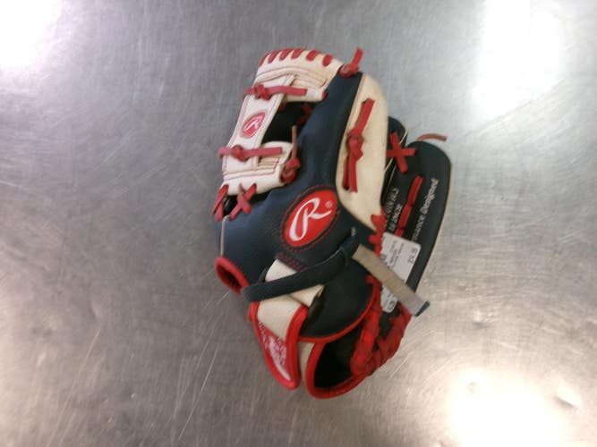 Used Rawlings PLAYERS SERIES BB/SB Glove RH Throw Navy Blue 11 1/4" 11868-S000072047