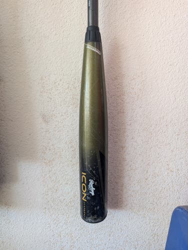 2024 Rawlings Icon Composite BBCOR Certified Bat (-3) 29 oz 32" (Used)