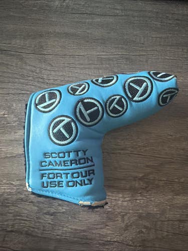 Scotty Cameron Tour Only GSS Tiffany Dancing Circle T Blade Headcover