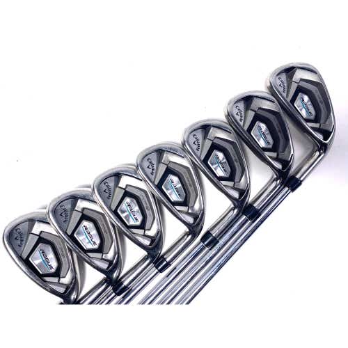 Callaway Rogue Iron Set 4-PW True Temper XP 95 ST15 S300 Stiff Steel Mens RH