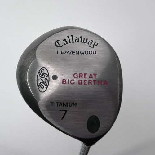 Callaway Original Great Big Bertha 7 Heavenwood Fairway 21* RCH Pro Stiff RH