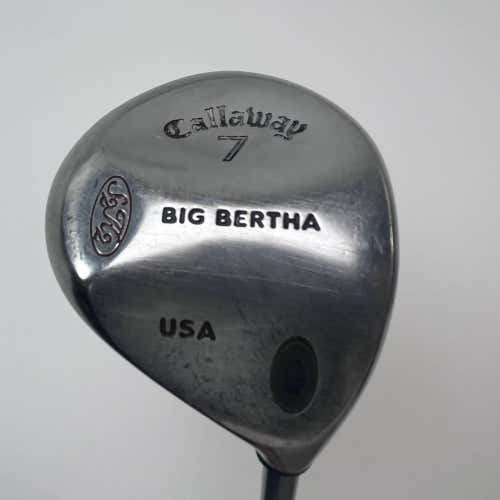 Callaway S2H2 Big Bertha 7 Fairway Wood 21* Regular Graphite Mens RH