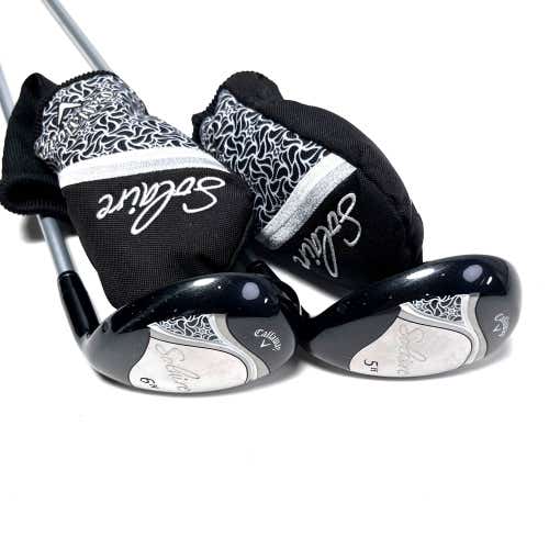 Callaway Solaire 5 & 6 Hybrid Set 25* 28* Solaire Ladies Graphite Womens RH