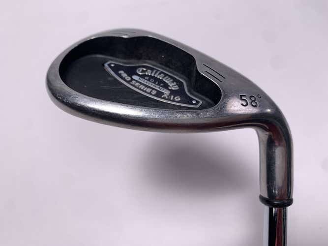 Callaway X-16 Pro Series Lob Wedge LW 58* True Temper DG S300 130g Stiff RH