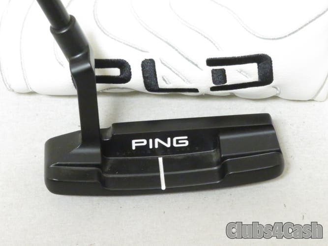 PING PLD Milled Anser Putter Matte Black Graphite 34" +Cover .. MINT