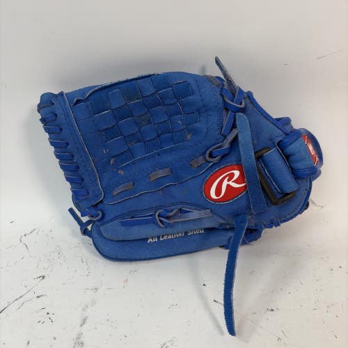 Rawlings Highlight Series Youth Baseball Glove, Blue, LHT, 11.5"