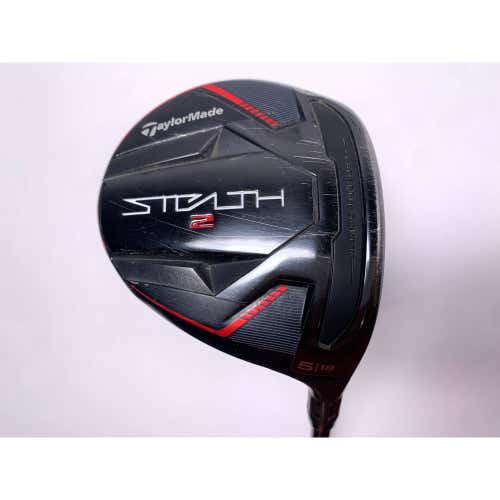 TaylorMade Stealth 2 5 Fairway Wood 18* HZRDUS RDX Smoke Red 5.5 60g Regular RH