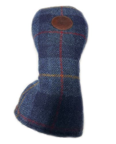 Harris Tweed Dunhill Links Scottish Plaid Hand Woven Driver Headcover