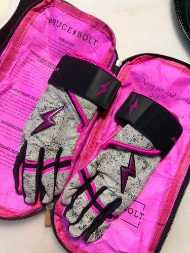 Large Bader Batting Gloves (Used)