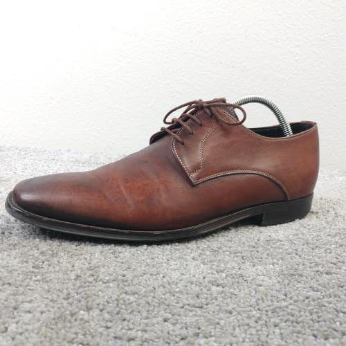 To Boot New York Adam Derrick Mens 8 Brown Leather Lace Up Oxford Shoes 2853