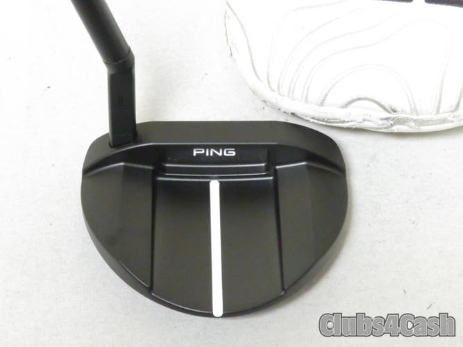 PING PLD Milled OSLO 4 Matte Black CB Putter Counter Balance 35" +Cover MINT