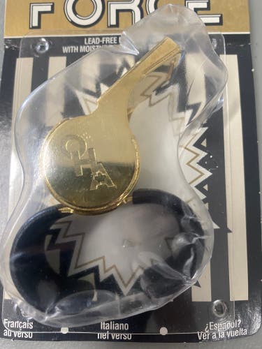 OHA Gold FOX40 referees whistle