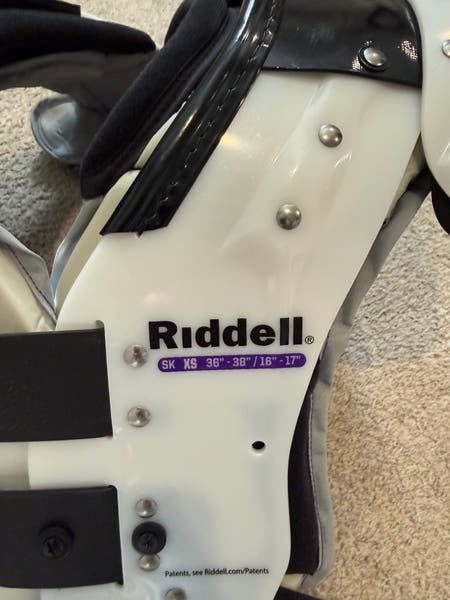 XS Adult Riddell Power SPK Shoulder Pads (New) | SidelineSwap