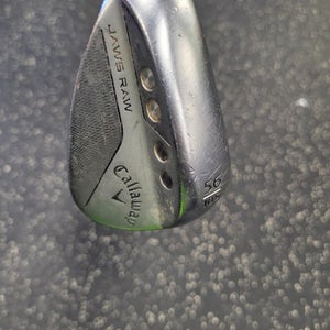 Used Callaway JAWS RAW Golf Chipper LH 56 Degree 11849-S000044431