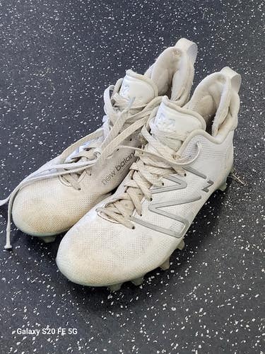 Used New Balance Adult FB Cleats White Senior 9.5 11849-S000044319