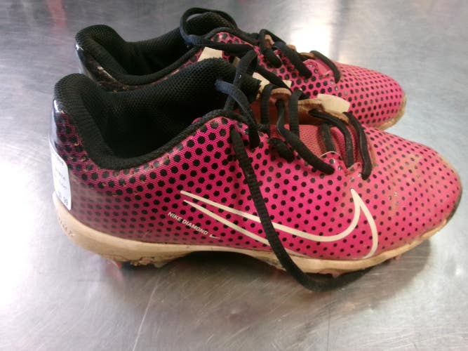 Used Nike CLEAT BB/SB Cleats Pink Junior 02.5 11868-S000071938