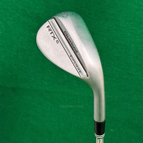Cleveland RTX 6 Zipcore Chrome 56-10 56 Sand Wedge DG Spinner TI Wedge Flex