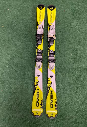 HEAD Monster 117 cm Skis With Bindings (Used)