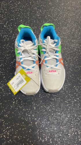 Used Nike Basketball Shoes M White Youth 09.0 11831-S000031537