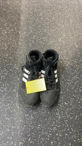 Used Adidas Wrestling Shoes Black Senior 10 11831-S000032308