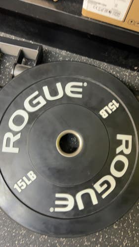 Used Rogue Standard Plate (Each) 15 lb 11831-S000032075