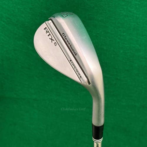 Cleveland RTX 6 Zipcore Chrome 50-10 50 Gap Wedge DG Spinner TI Wedge Flex