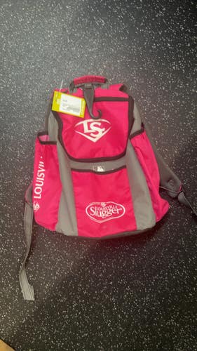 Used Louisville Slugger BACKPACK BB/SB Player Backpack Pink 11831-S000035696