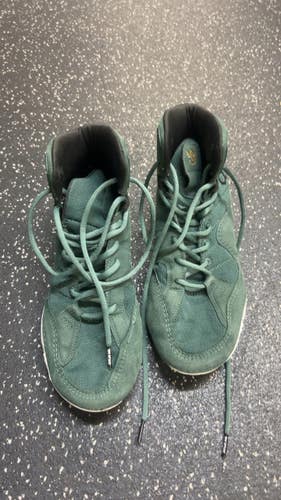 Used Rudis Wrestling Shoes Green Senior 9.5 11831-S000035504