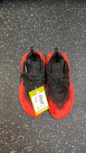 Used Adidas Basketball Shoes Y Orange Junior 03.5 11831-S000030479